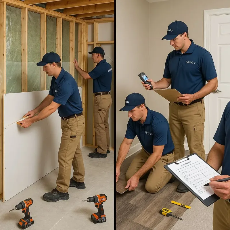 Repairs and Reconstruction process in Coon Rapids, IA