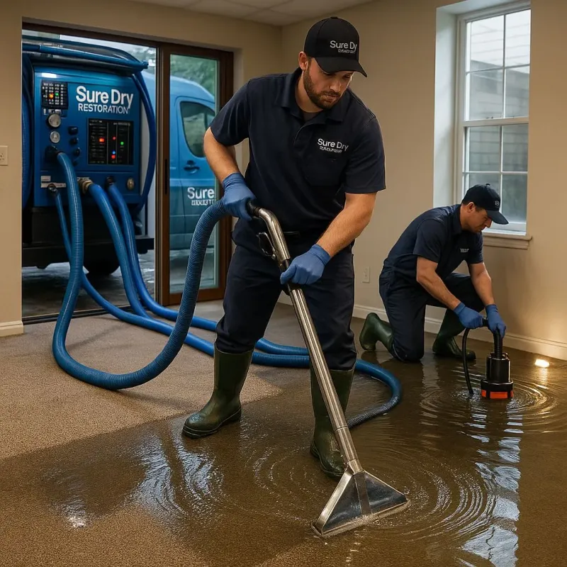 Water Extraction and Removal process in Coon Rapids, IA
